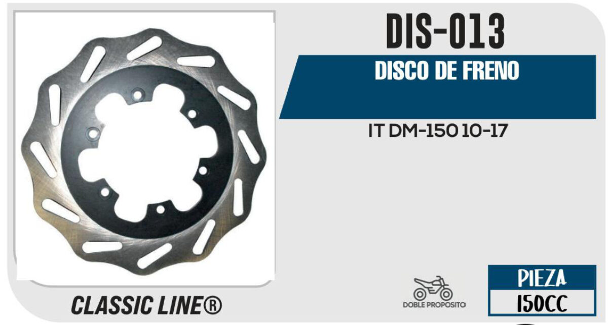 DISCO DE FRENO