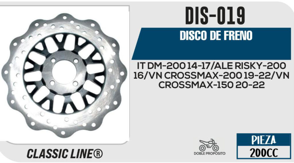 DISCO DE FRENO