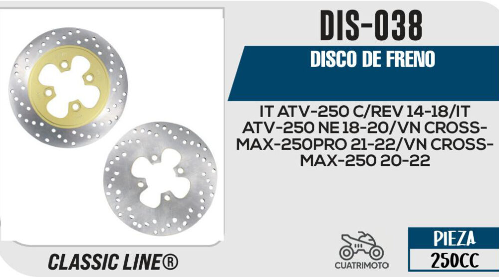 DISCO DE FRENO