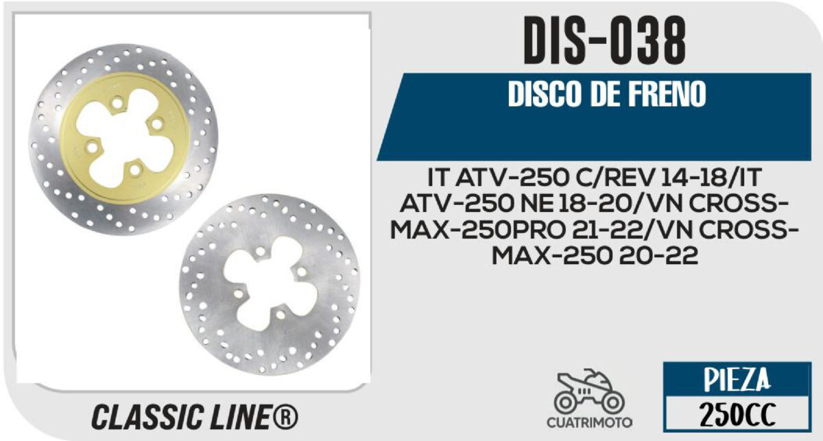 DISCO DE FRENO