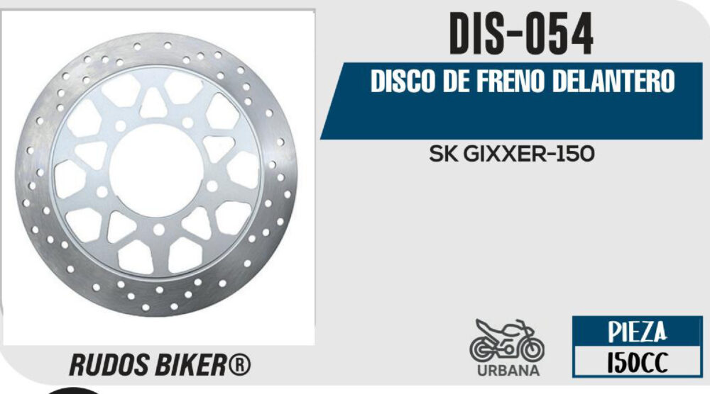 DISCO DE FRENO DELANTERO