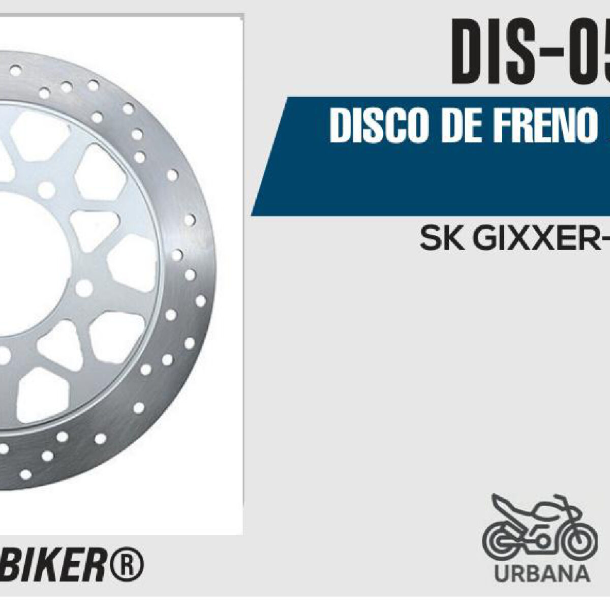 DISCO DE FRENO DELANTERO