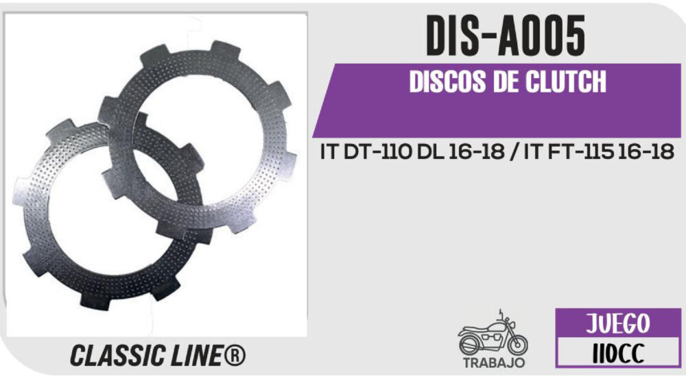 DISCOS DE CLUTCH