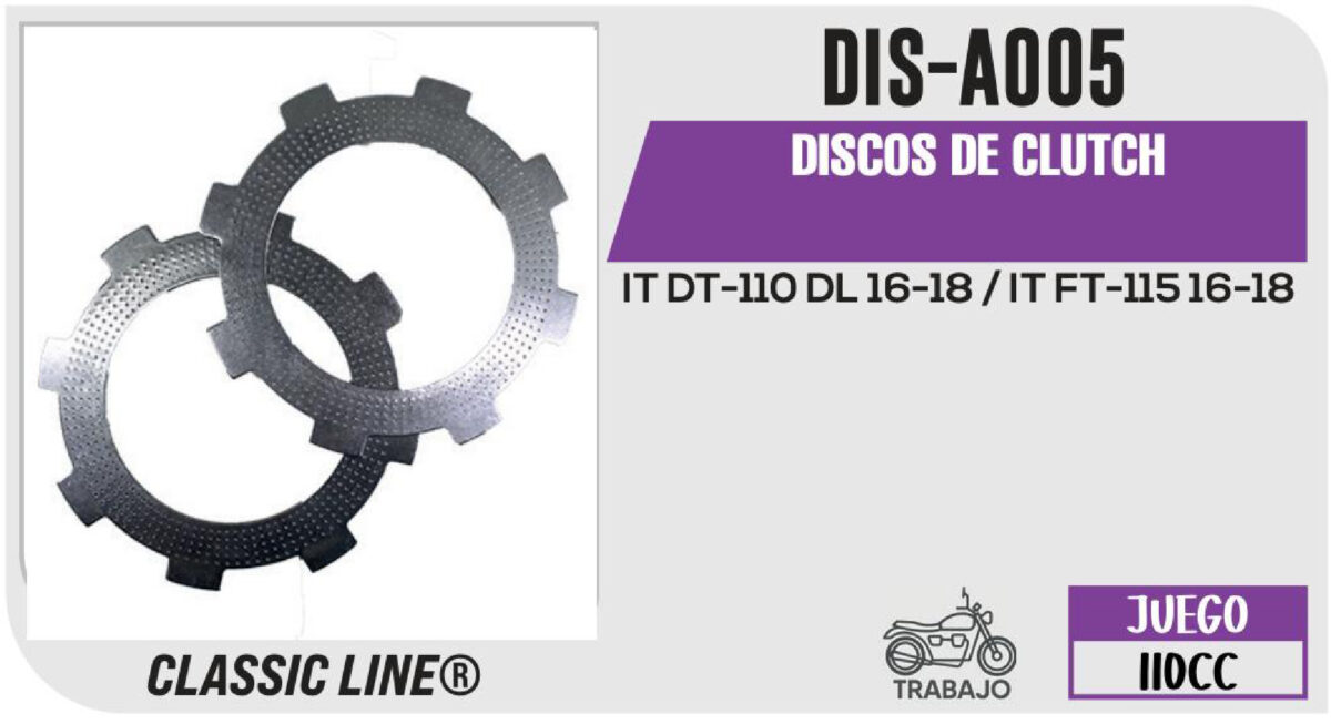 DISCOS DE CLUTCH