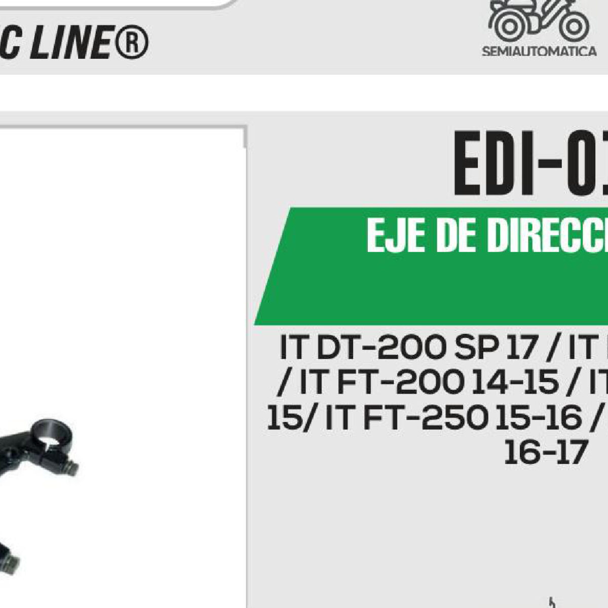 EJE DE DIRECCION YUGO