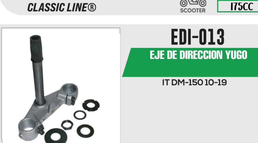 EJE DE DIRECCION YUGO