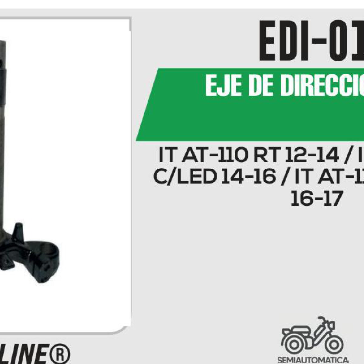 EJE DE DIRECCION YUGO