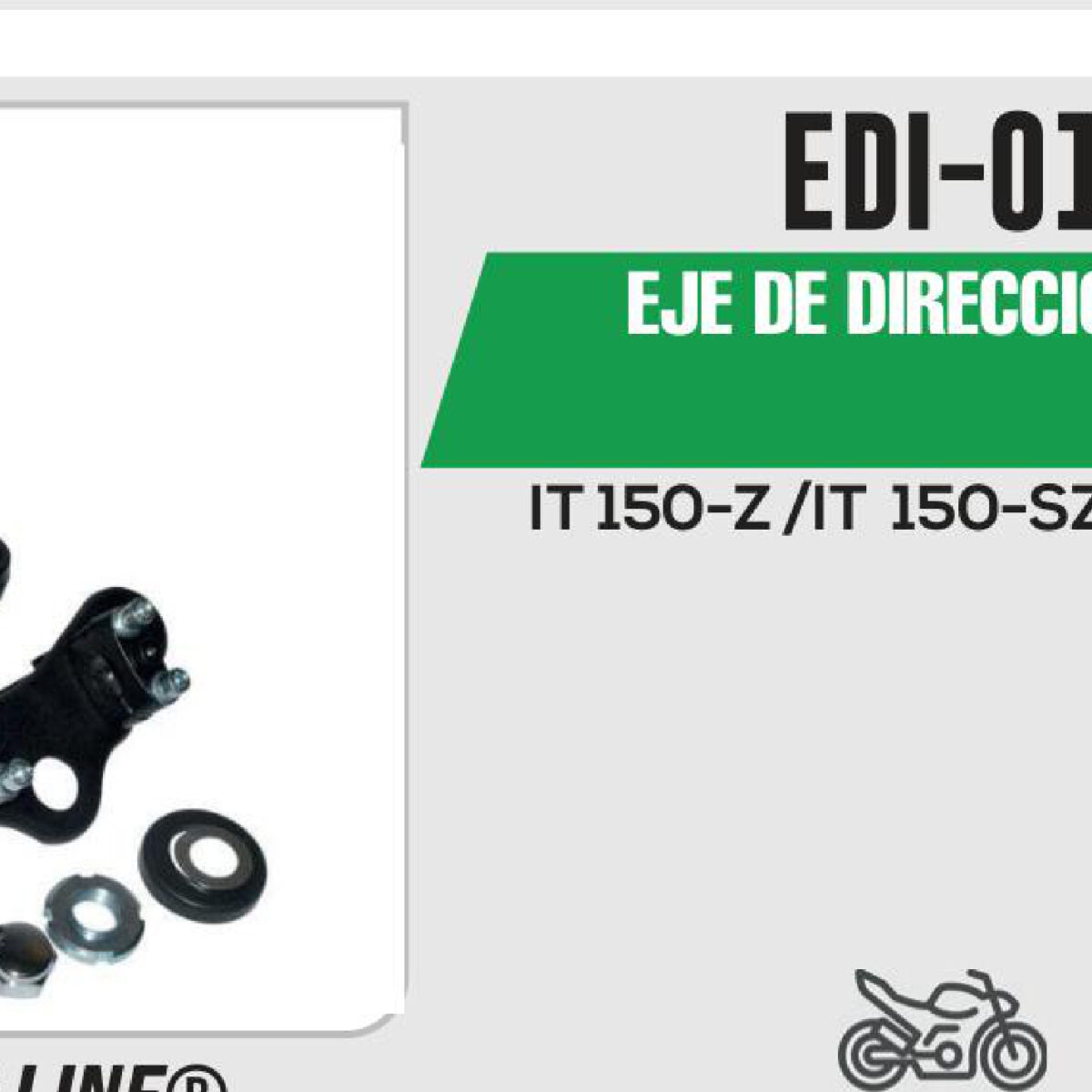 EJE DE DIRECCION YUGO CON BASE DE MANUBRIO