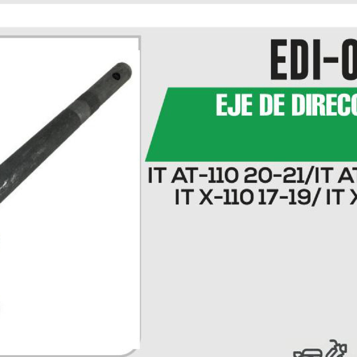EJE DE DIRECCION YUGO