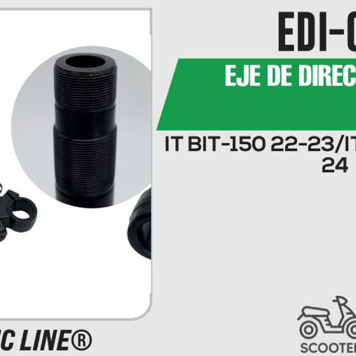 EJE DE DIRECCION YUGO