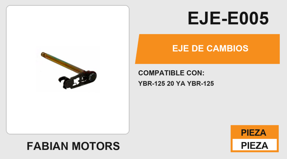 EJE DE CAMBIOS