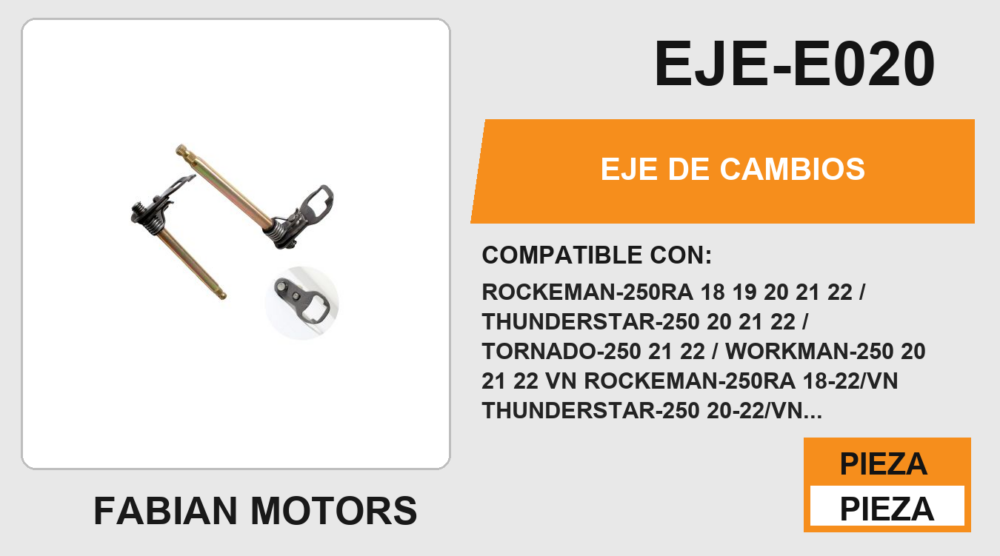EJE DE CAMBIOS