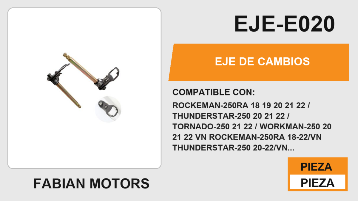 EJE DE CAMBIOS