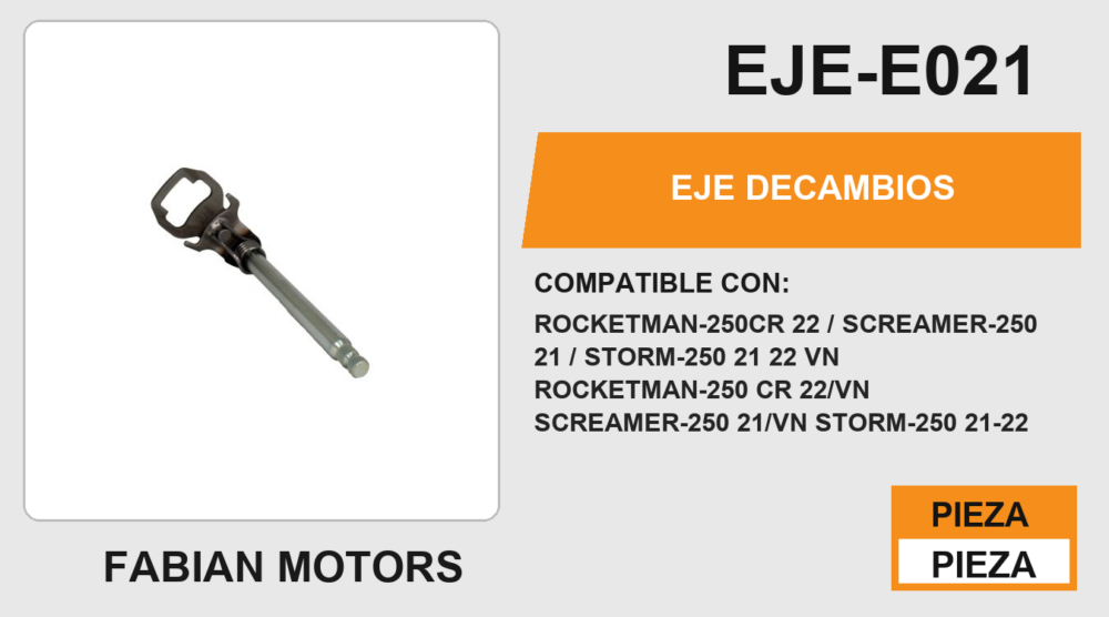 EJE DE CAMBIOS