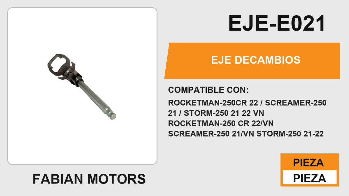 EJE DE CAMBIOS