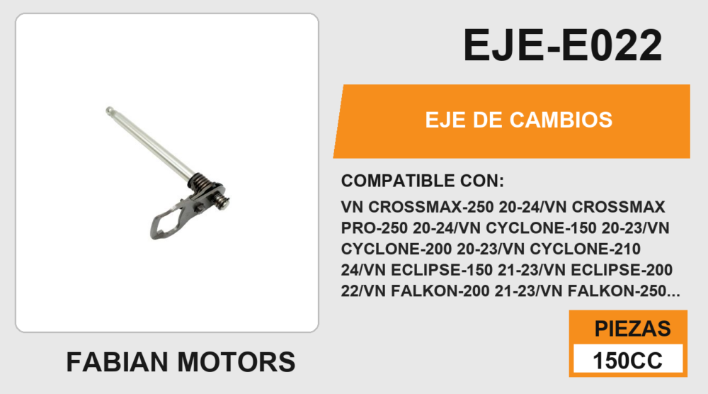EJE DE CAMBIOS