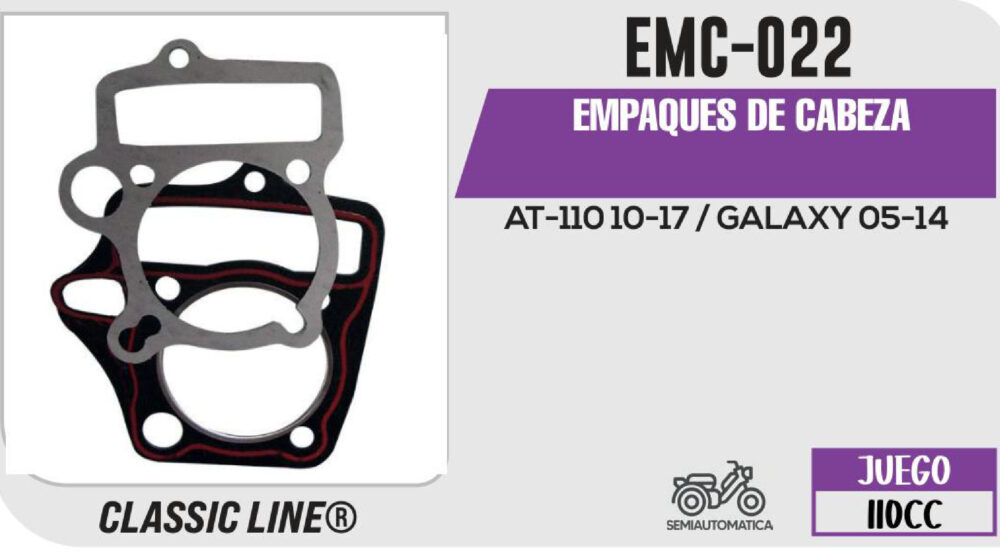 EMPAQUES DE CABEZA
