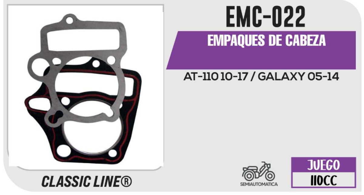 EMPAQUES DE CABEZA
