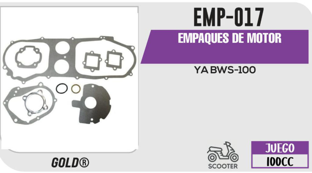 EMPAQUES DE MOTOR