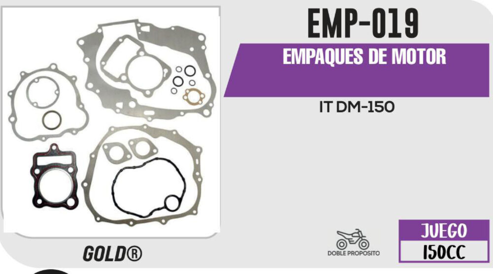 EMPAQUES DE MOTOR