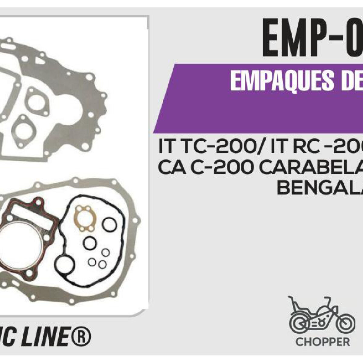 EMPAQUES DE MOTOR