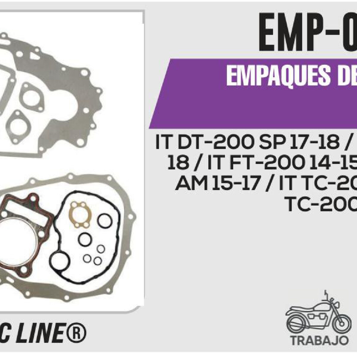 EMPAQUES DE MOTOR
