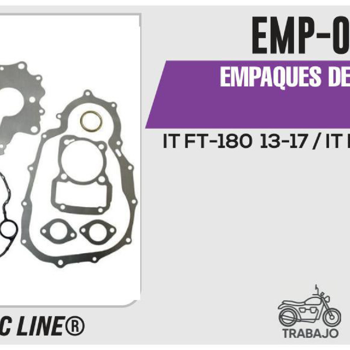 EMPAQUES DE MOTOR