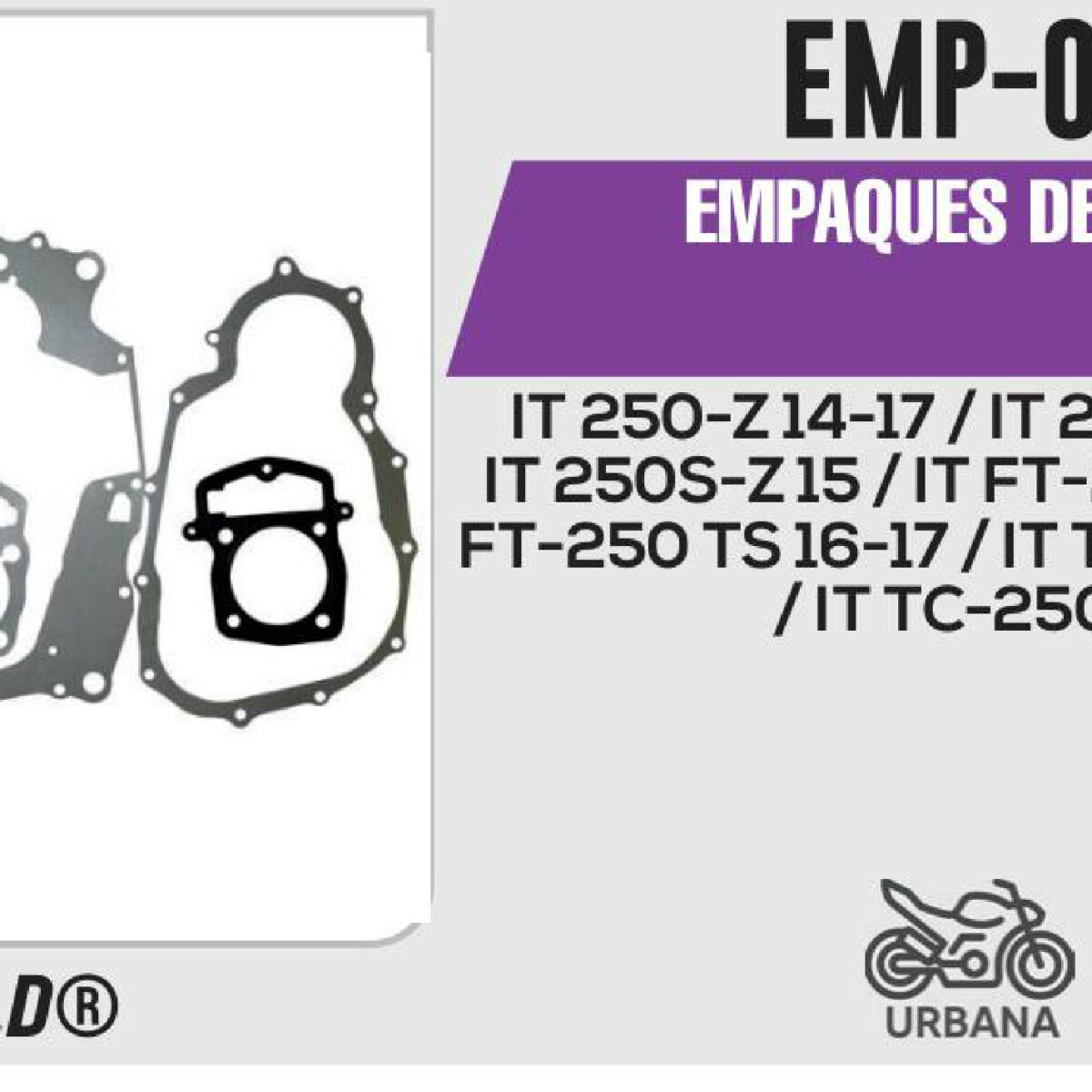 EMPAQUES DE MOTOR