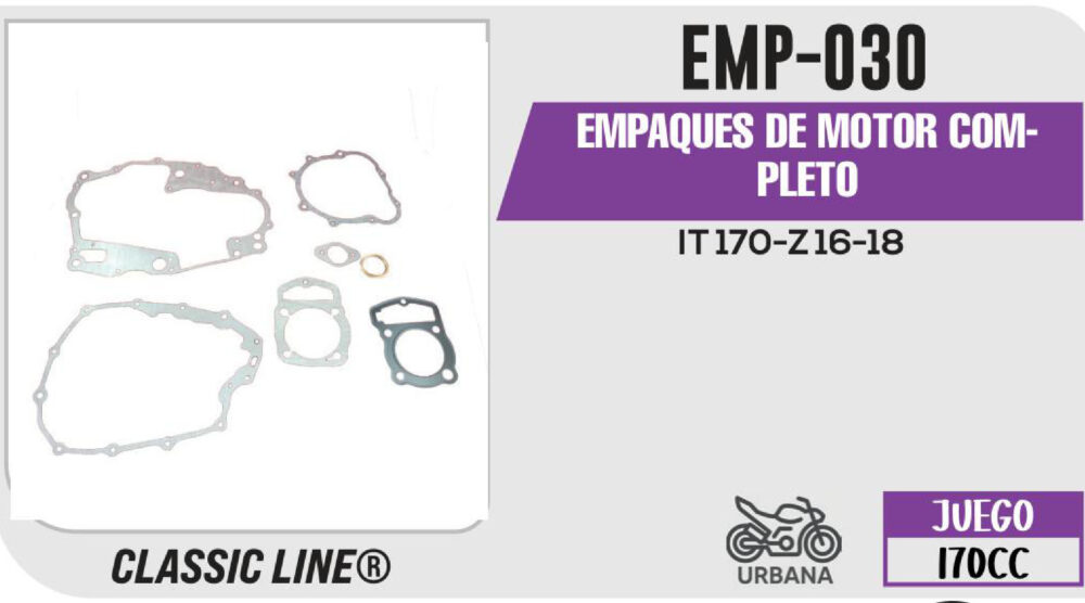 EMPAQUES DE MOTOR