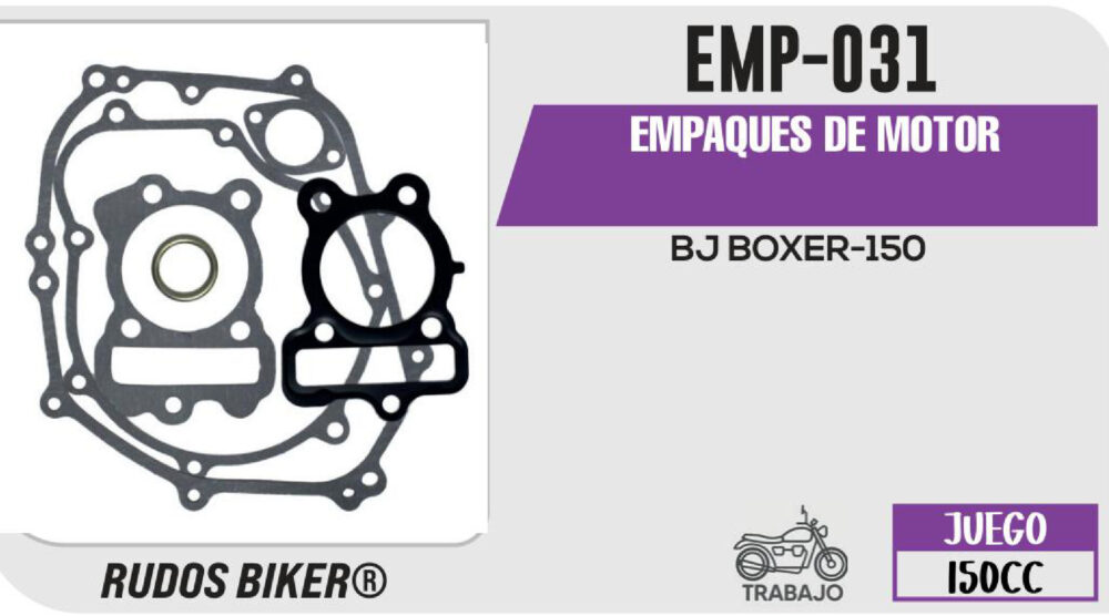 EMPAQUES DE MOTOR