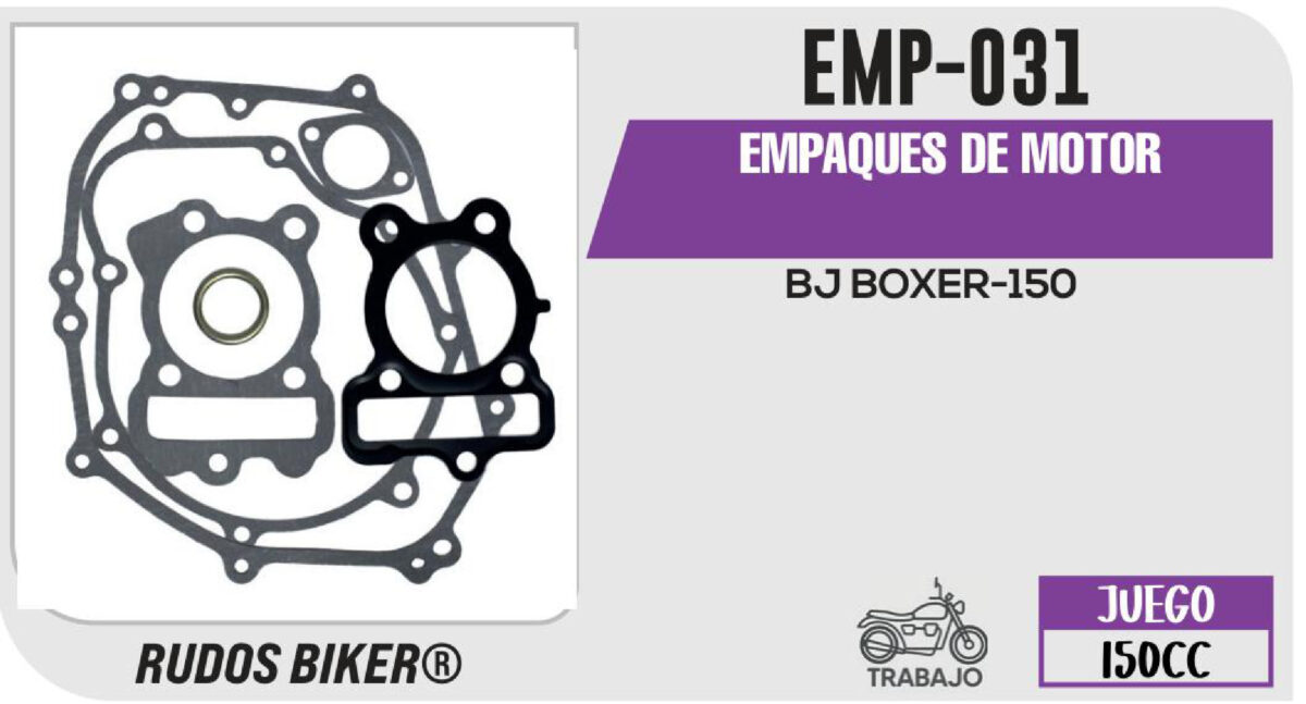 EMPAQUES DE MOTOR