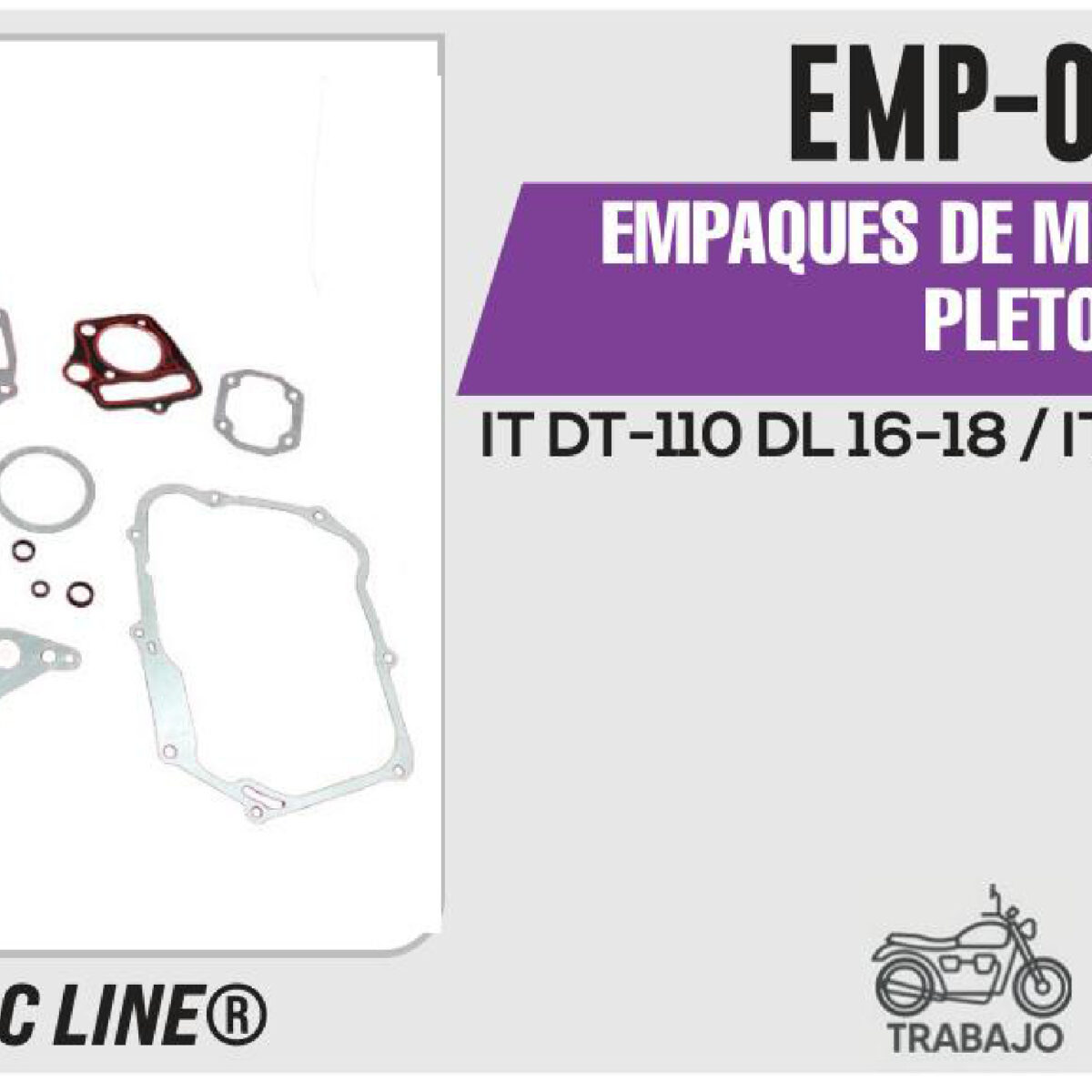 EMPAQUES DE MOTOR