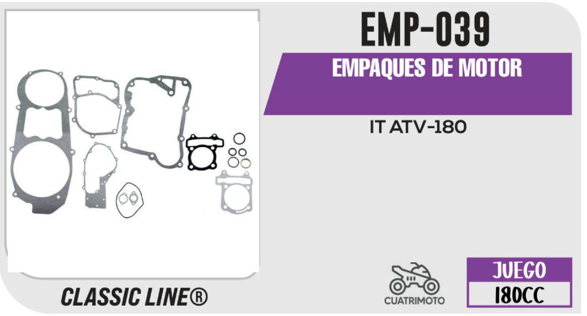 EMPAQUES DE MOTOR