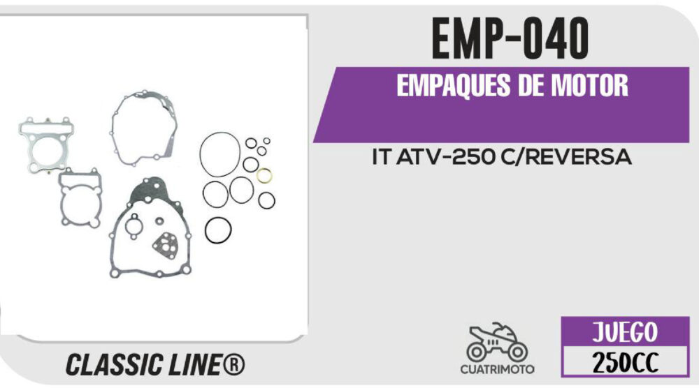 EMPAQUES DE MOTOR