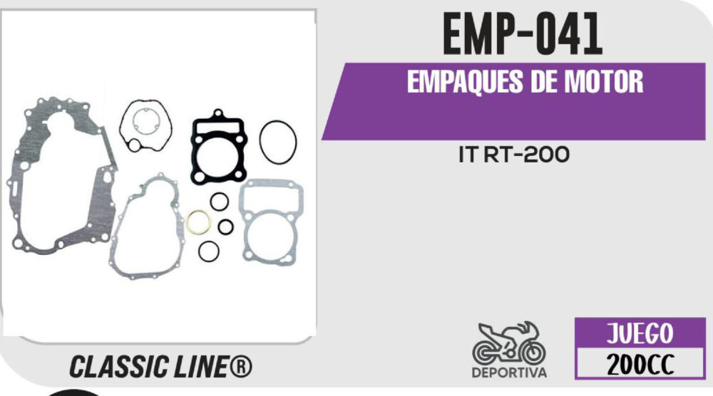 EMPAQUES DE MOTOR