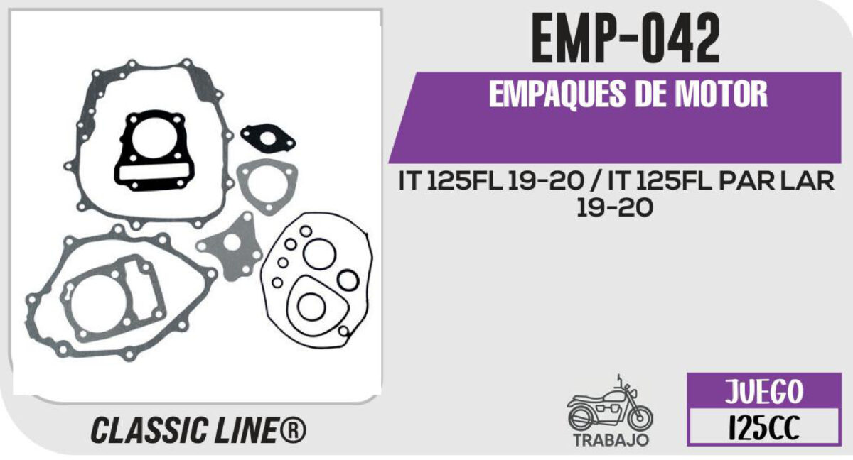 EMPAQUES DE MOTOR