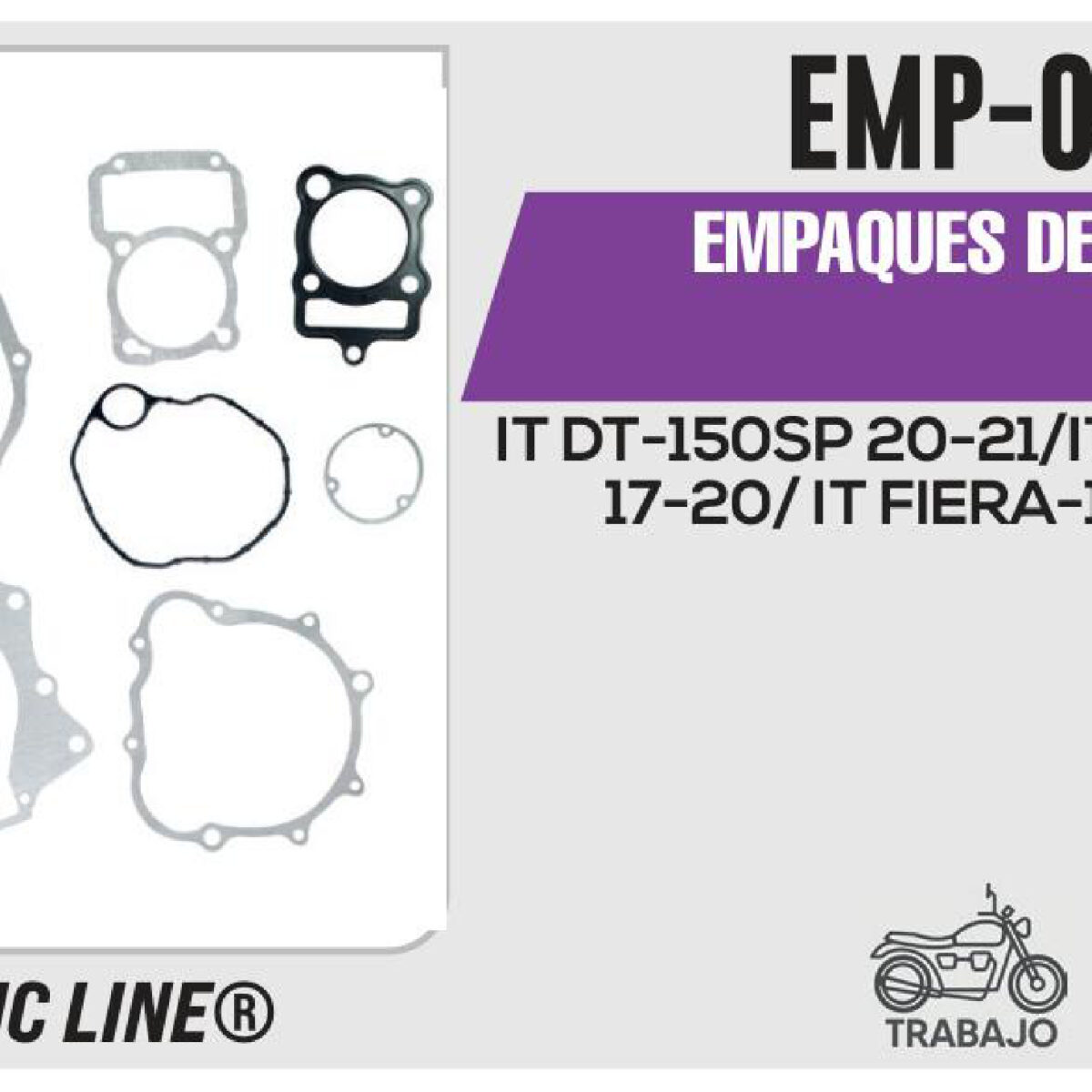 EMPAQUES DE MOTOR