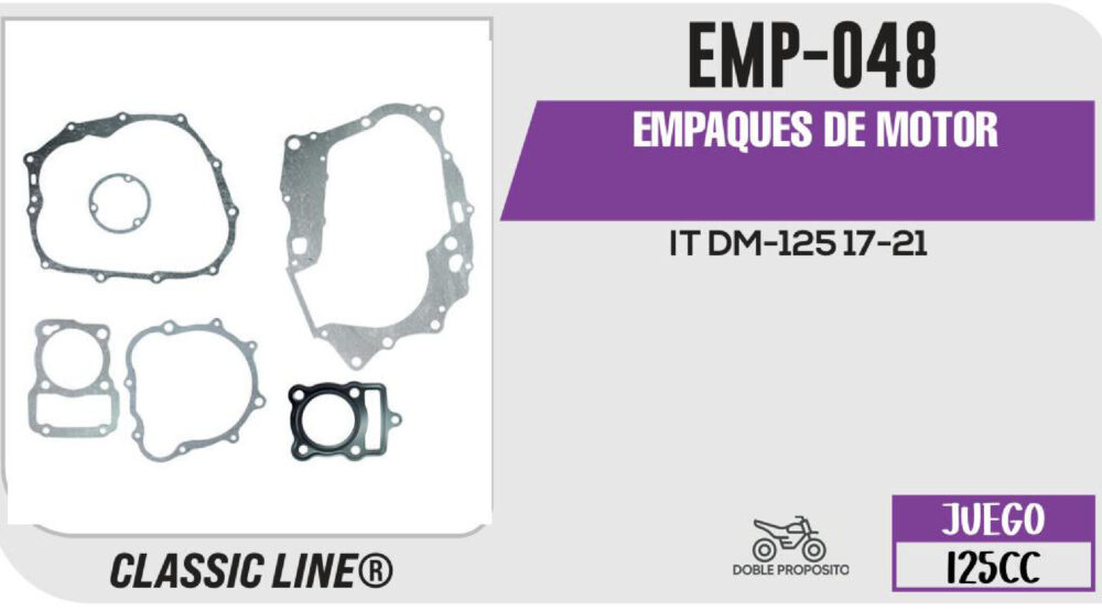 EMPAQUES DE MOTOR