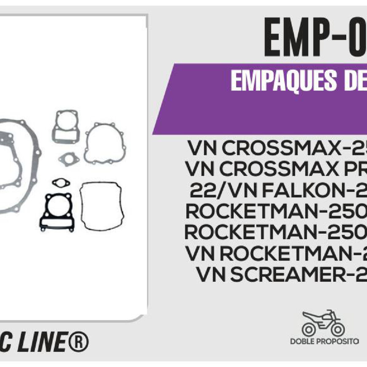 EMPAQUES DE MOTOR
