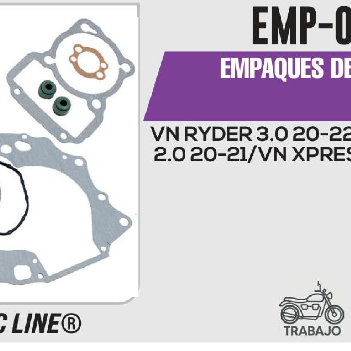 EMPAQUES DE MOTOR
