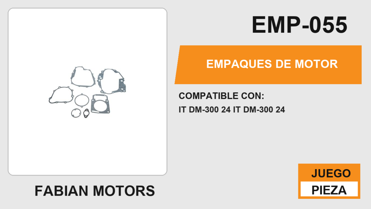 EMPAQUES DE MOTOR