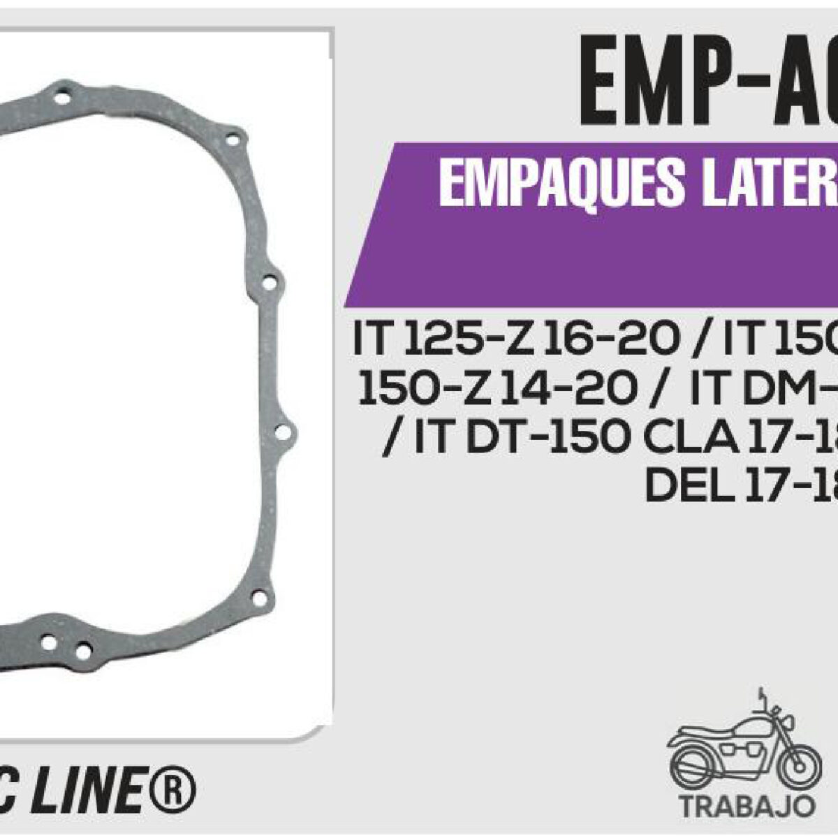 EMPAQUE LATERAL DERECHO