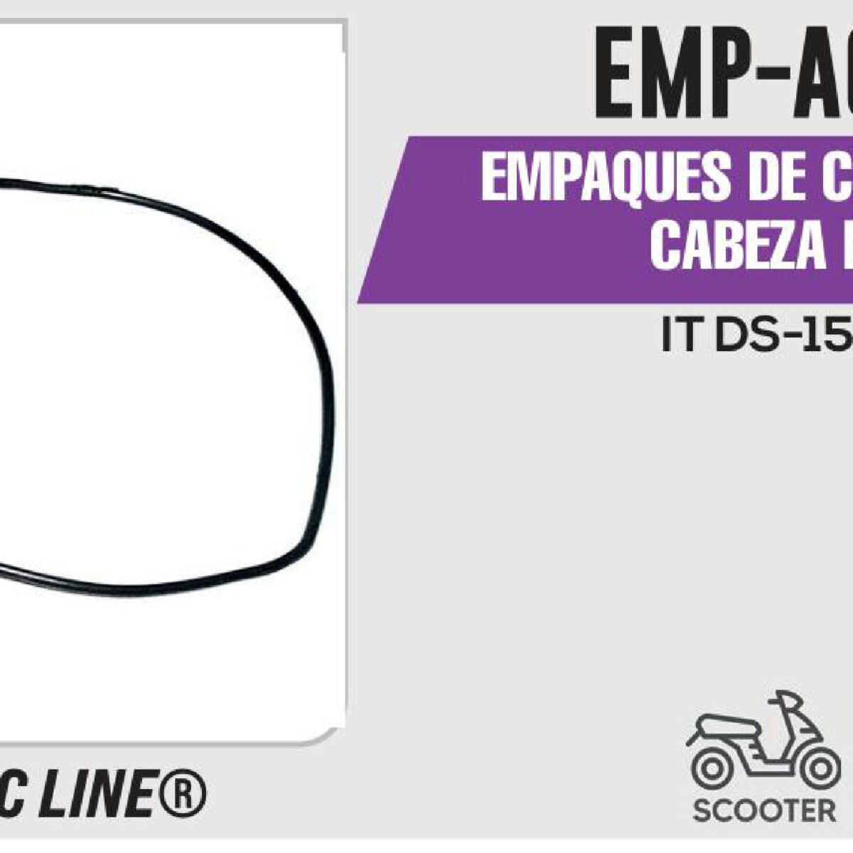 EMPAQUE DE CUBIERTA DE CABEZA LIGA
