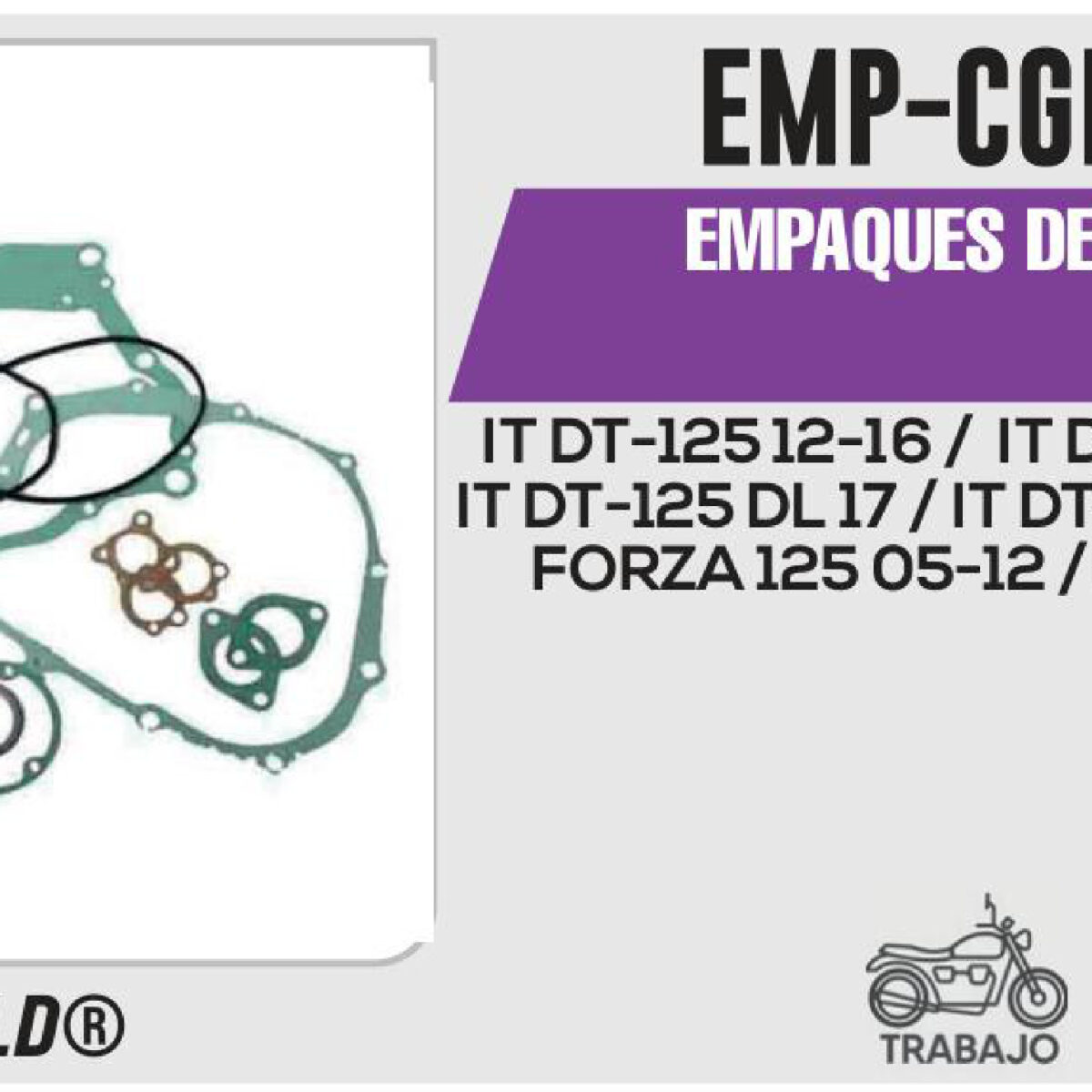 EMPAQUES DE MOTOR