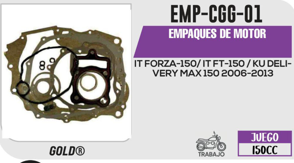 EMPAQUES DE MOTOR