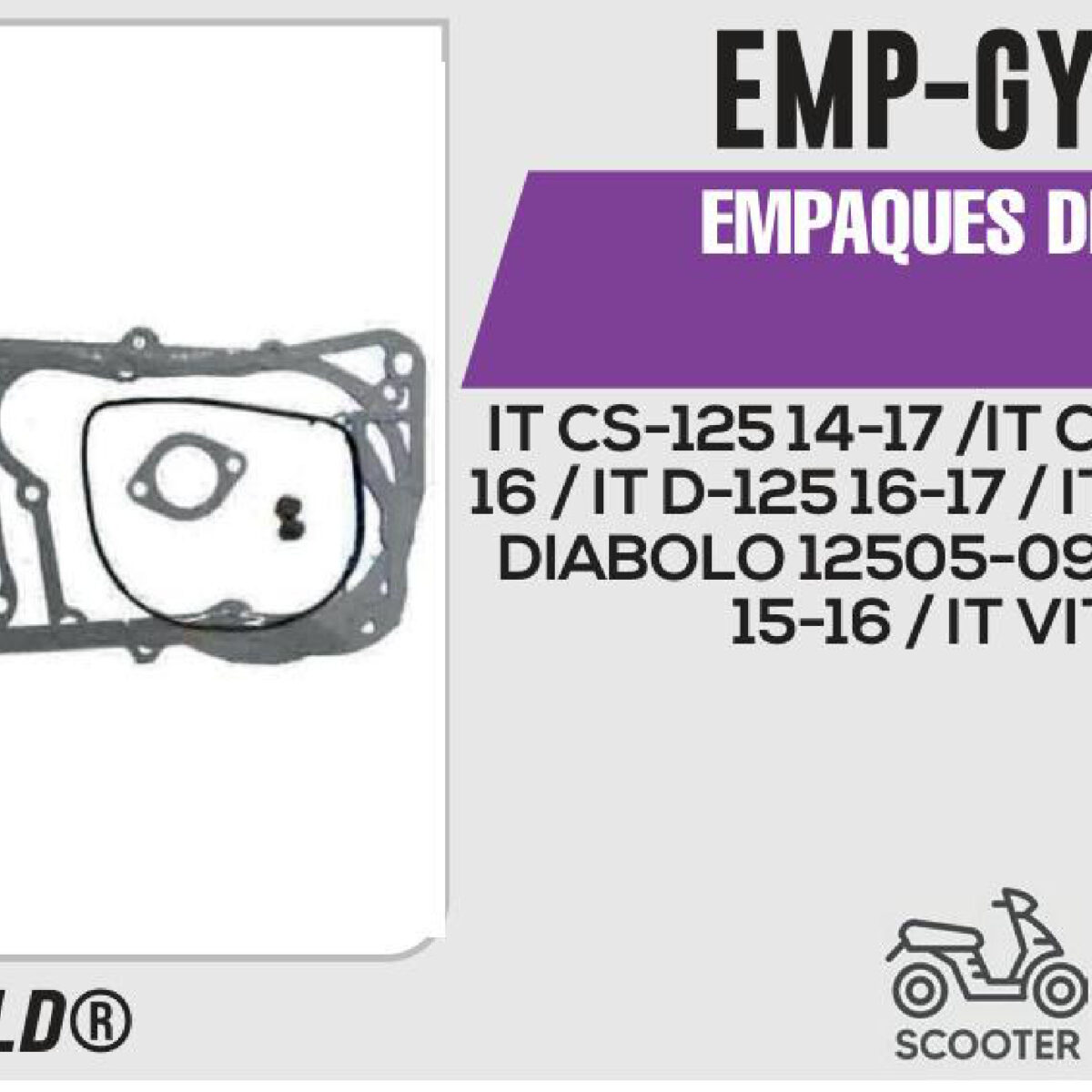 EMPAQUES DE MOTOR