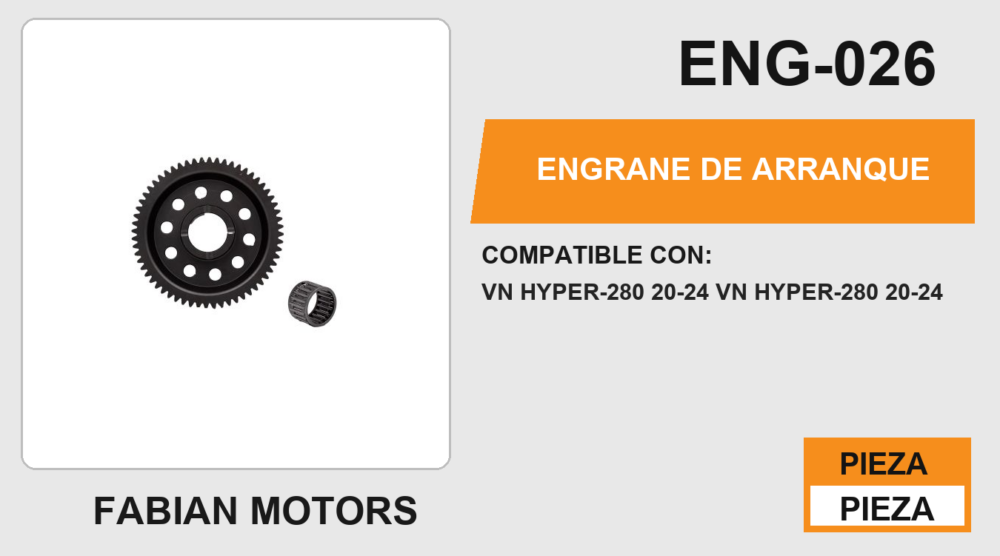 ENGRANE DE ARRANQUE
