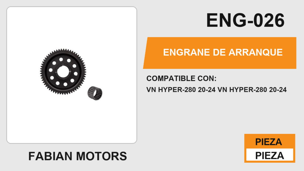ENGRANE DE ARRANQUE