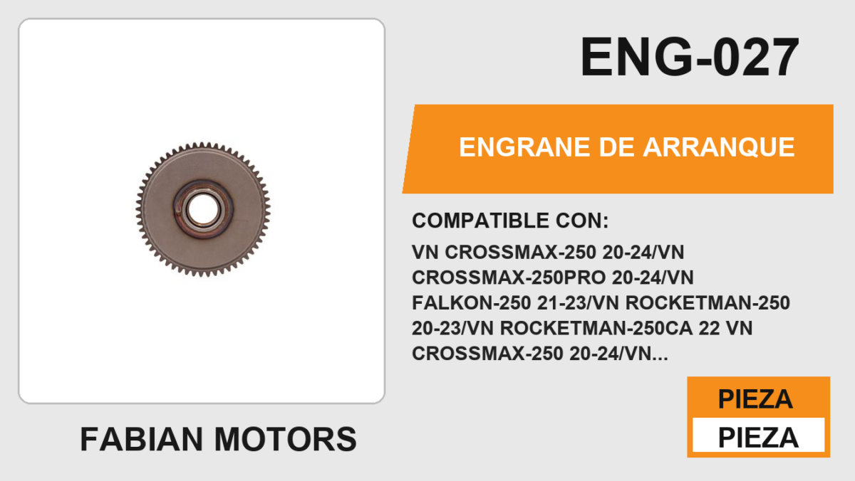 ENGRANE DE ARRANQUE