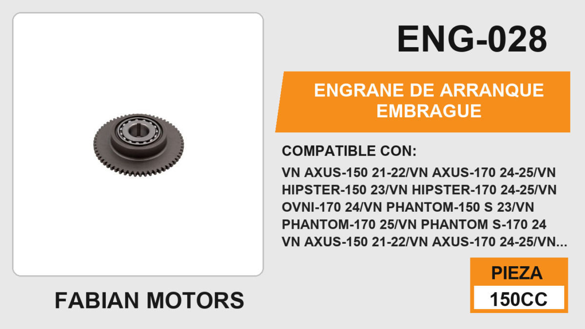 ENGRANE DE ARRANQUE EMBRAGUE